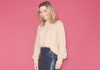 How to wear: big knits and bare legs