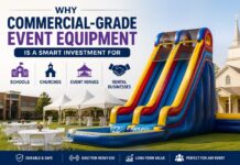 Why Commercial-Grade Event Equipment Is a Smart Investment for Schools, Churches, Event Venues, and Rental Businesses